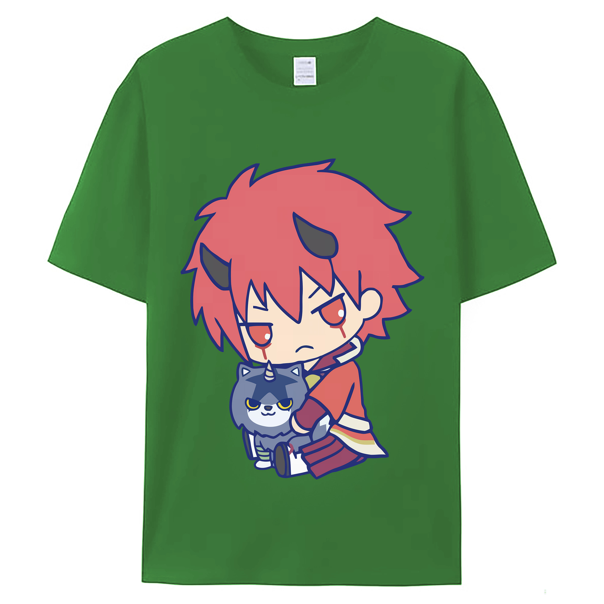 （画像用） 転スラ Regarding Reincarnated to Slime レディースカジュアルプリントTシャツ（綿100％）